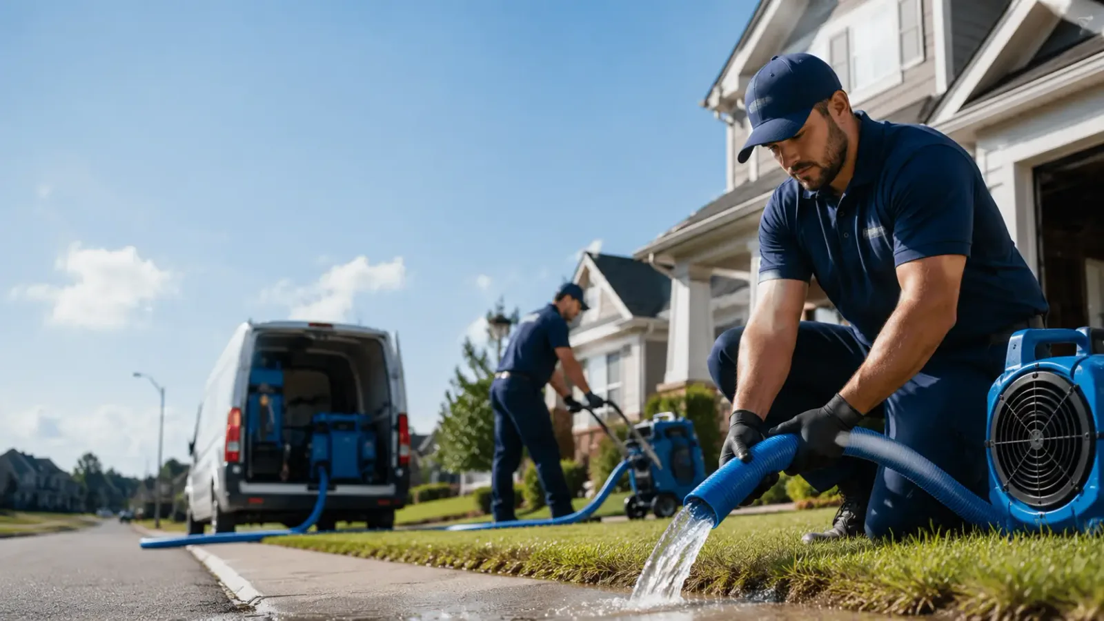 Flood Damage Restoration in Baldwin Place, NY